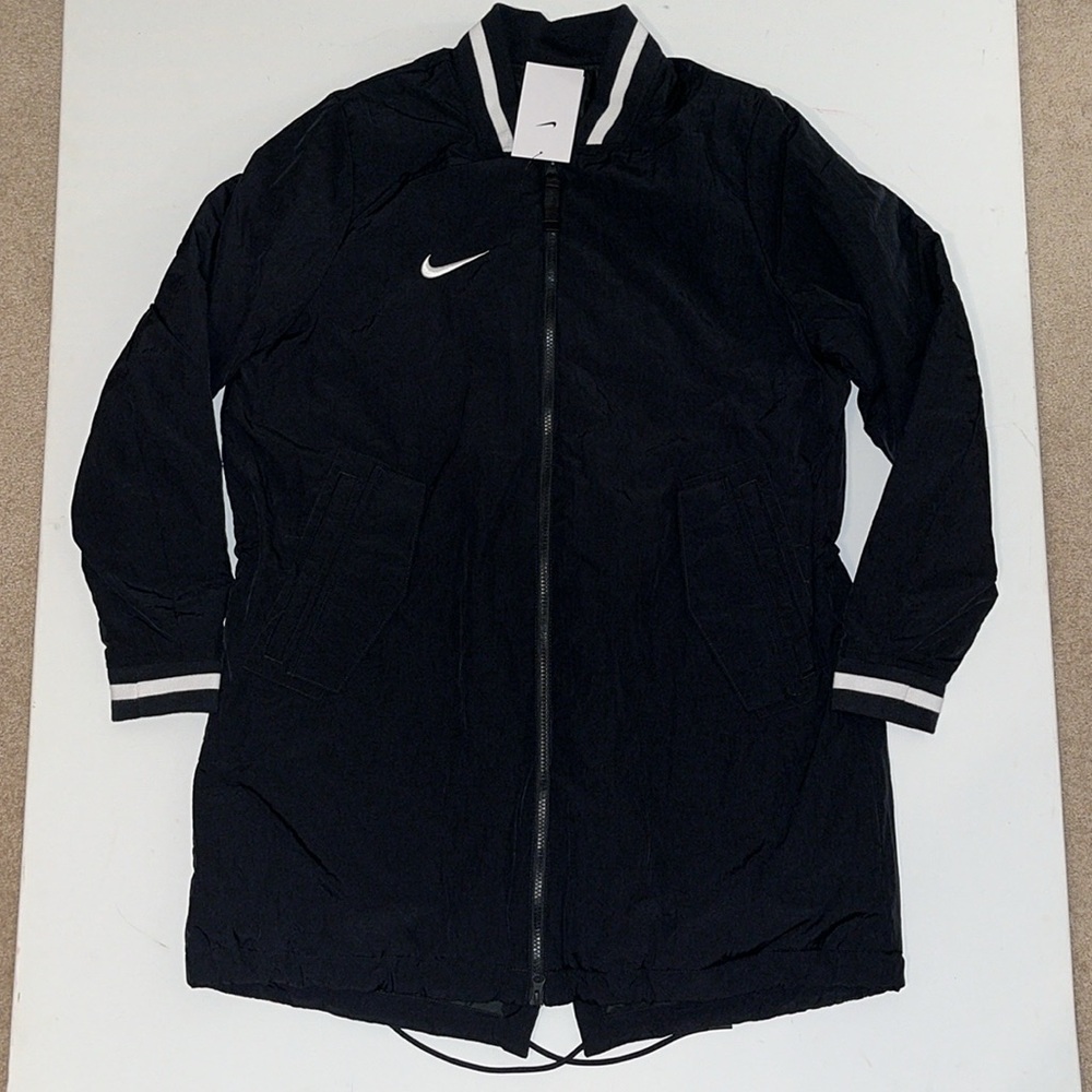 Nike Black Jacket with White Accents